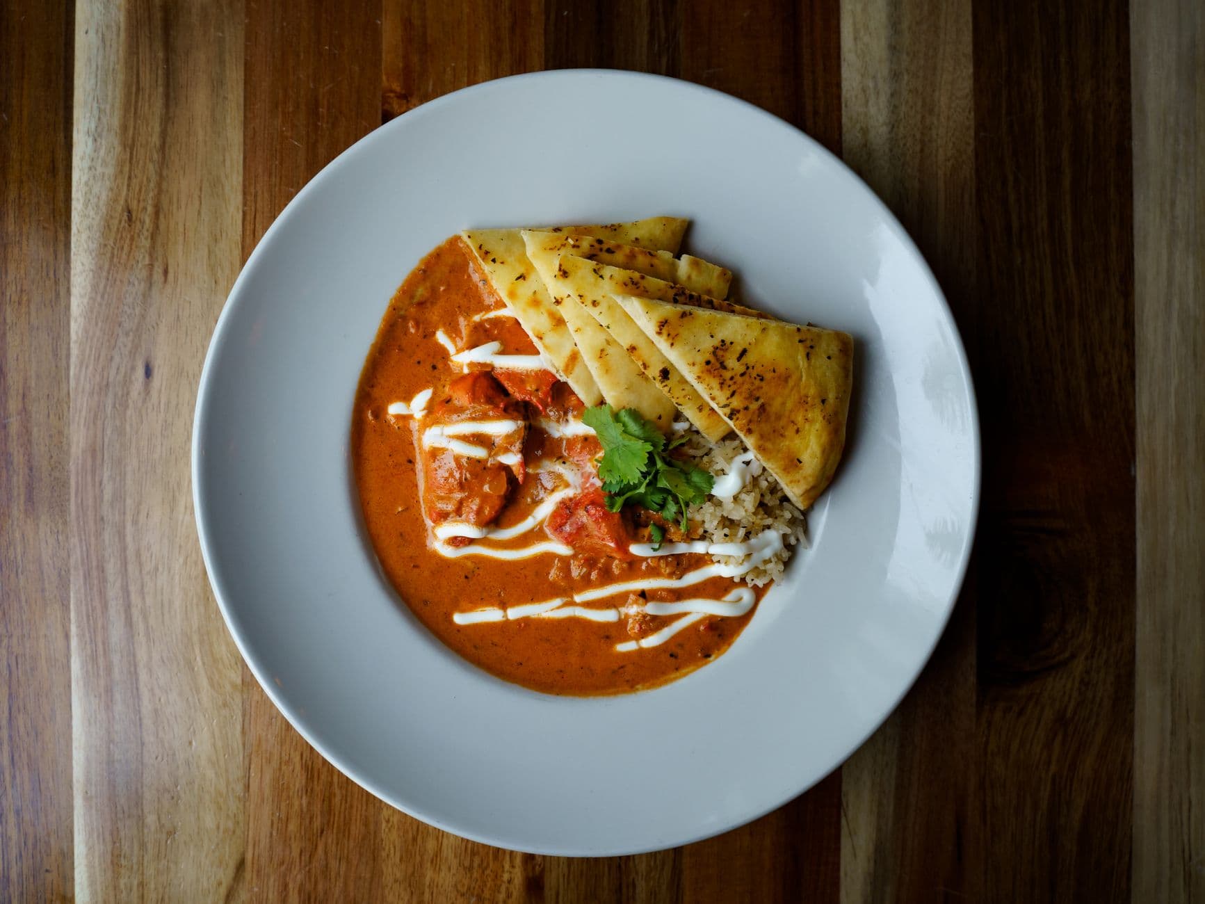 Butter chicken Torta pockets