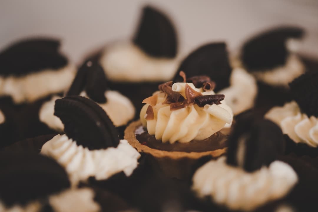 Chocolate cream tart