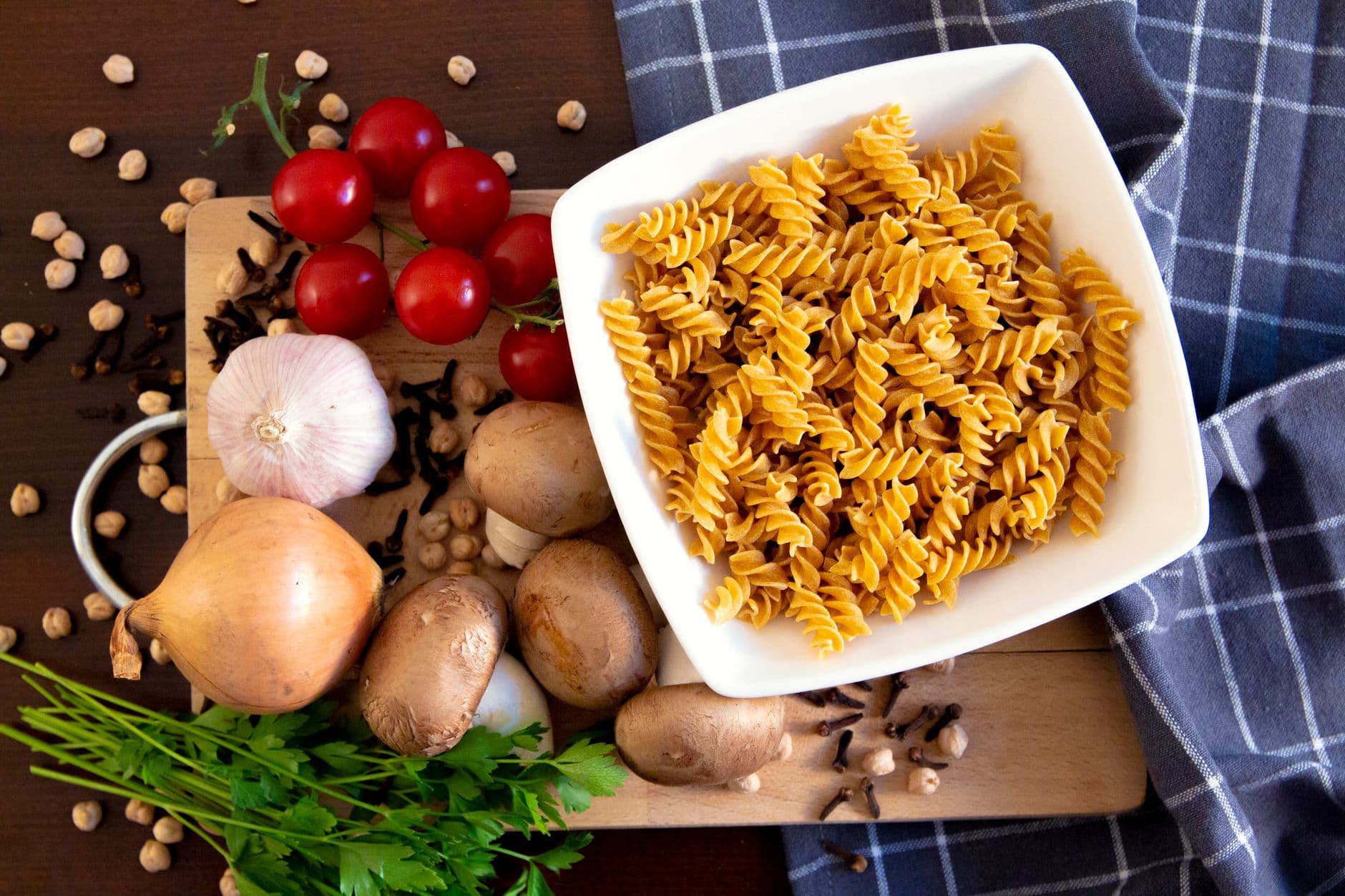 French onion fusilli