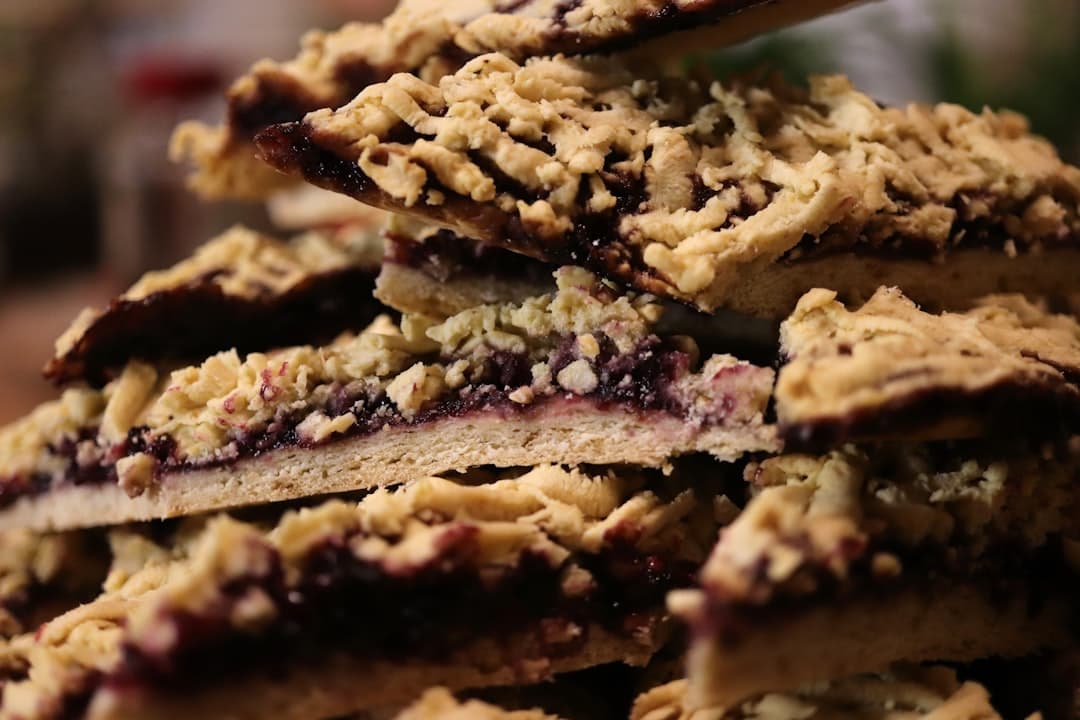 Mix berry oat bars