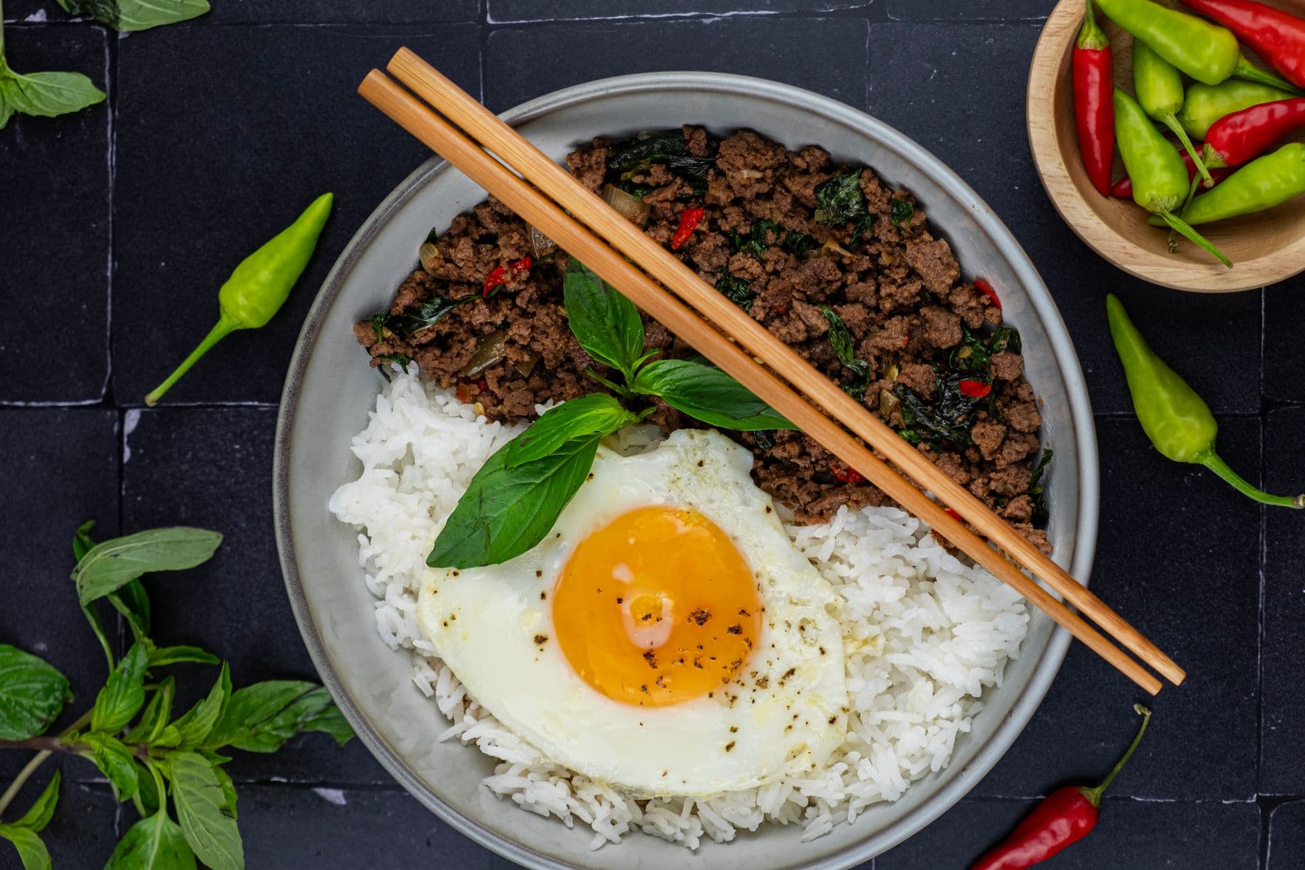 Pad Kra Pao bowl