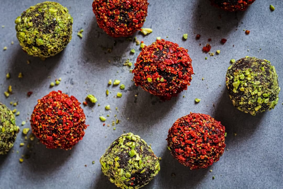 Pistachio power balls