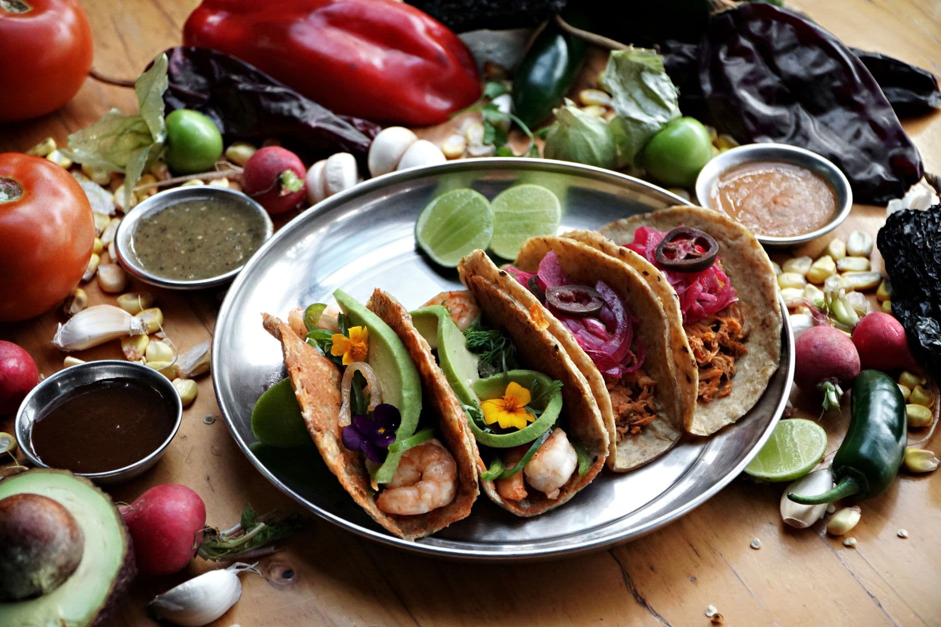 Shrimp tacos