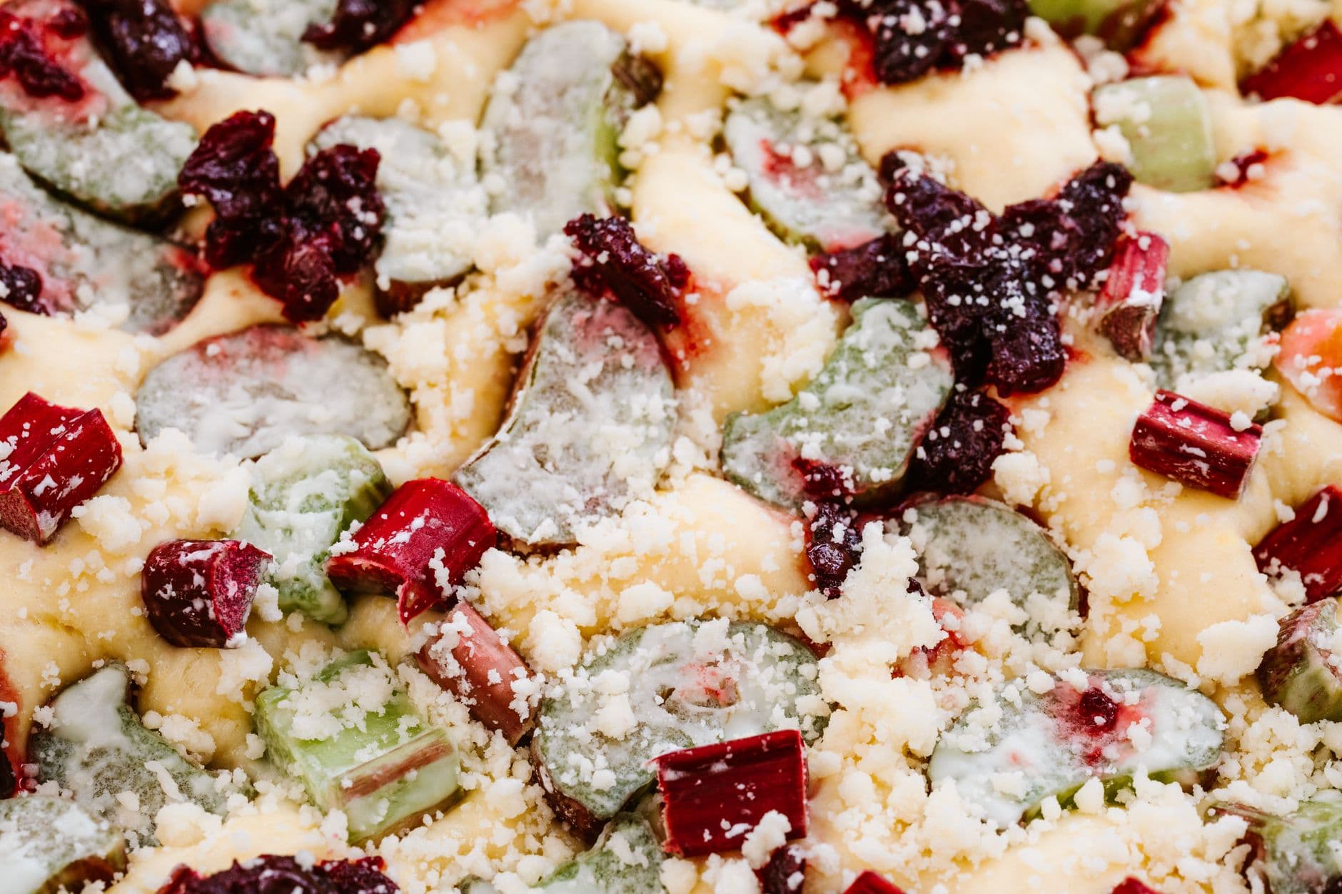 Strawberry Rhubarb Cobbler